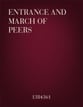 Entrance and March of Peers TTBB choral sheet music cover